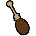 Yurok Antler Spoon Icon